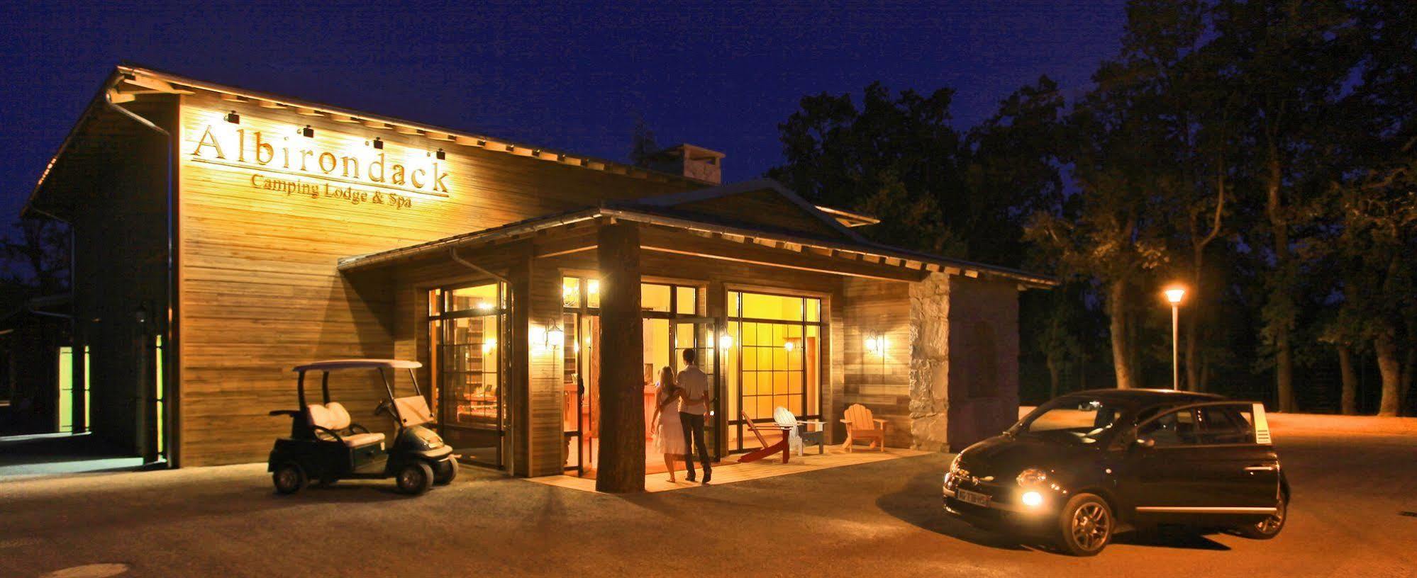 Albirondack Camping Lodge & Spa Buitenkant foto